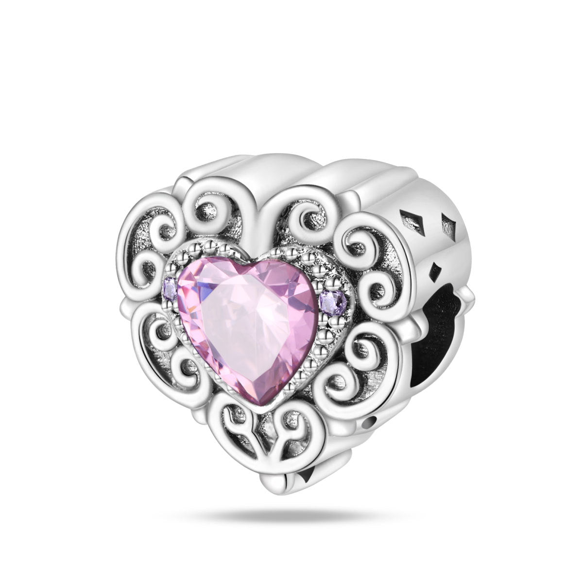 Bracelet de perles classiques en argent plaqué cuivre