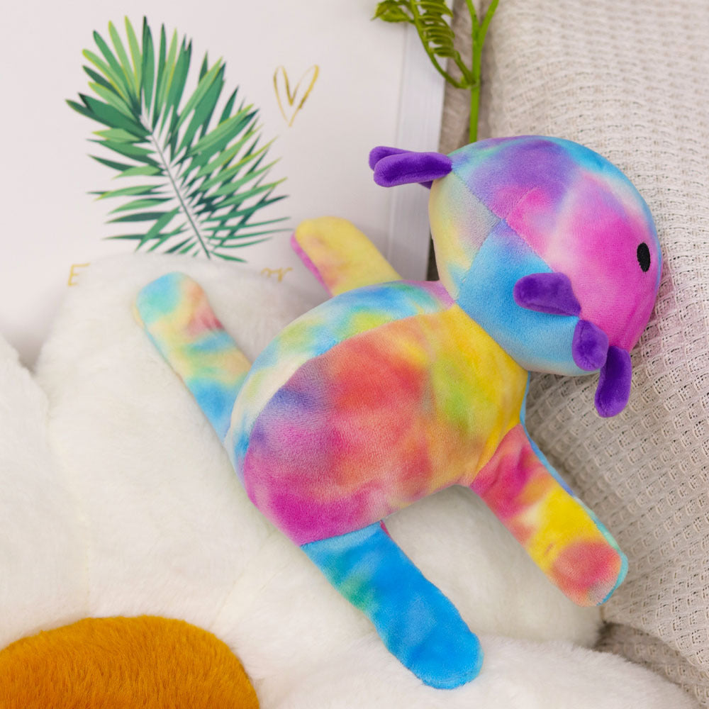 Colorful Salamandre Snap-ring Bracelet en peluche jouet