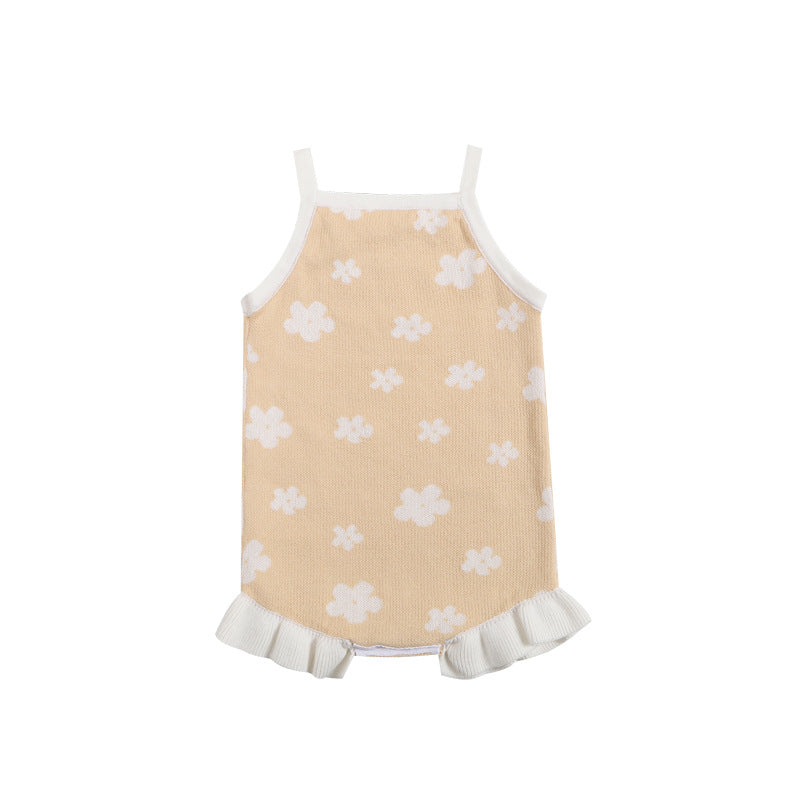 Bracelet en laine tricotée bébé Romper