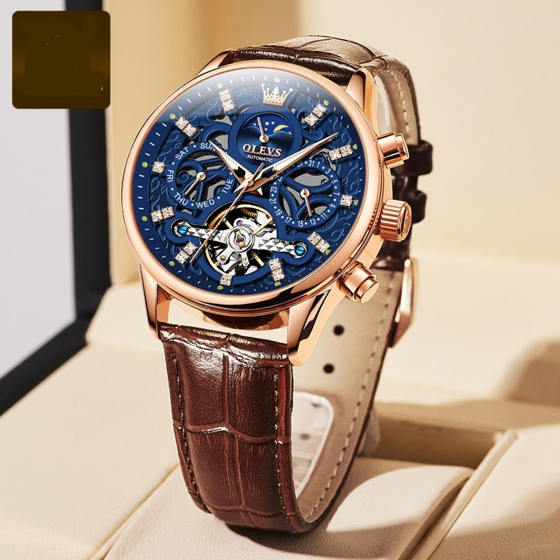 Montre Quartz de mode créative pour hommes