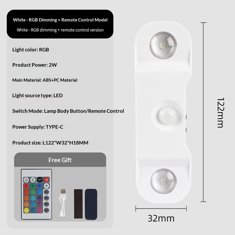 Lumière de mur amphibie sans fil de charge magnétique