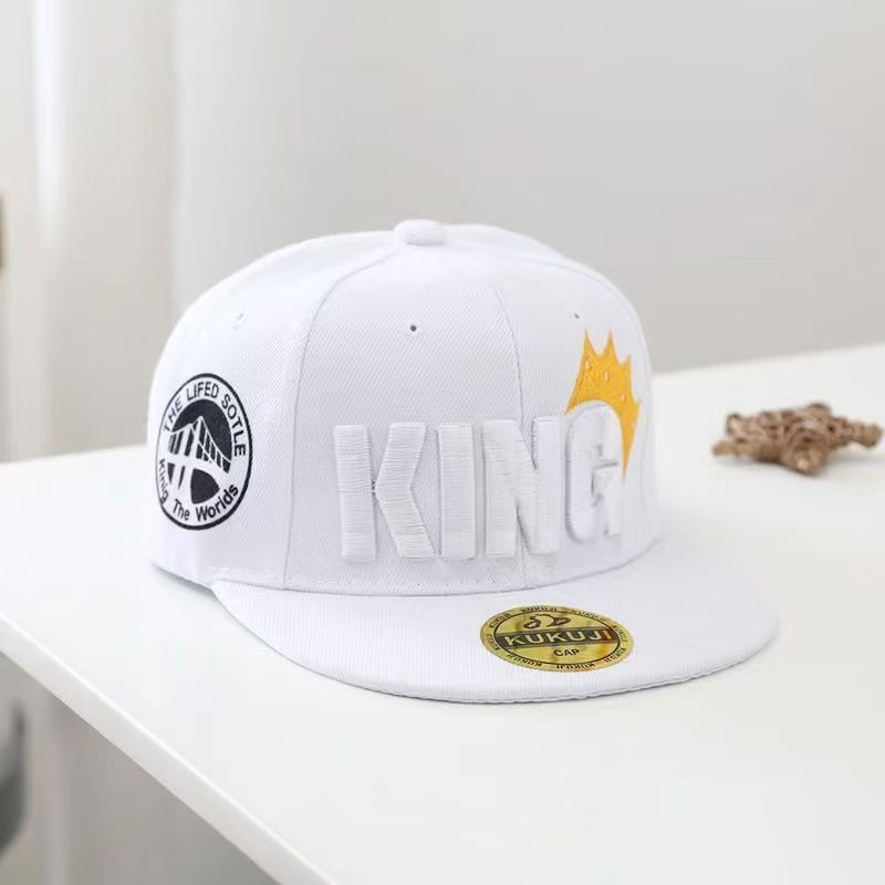 Design d'été Brodé Lettre de la Couronne Style coréen Chapeau de soleil pour les garçons et les filles - Cool Hips