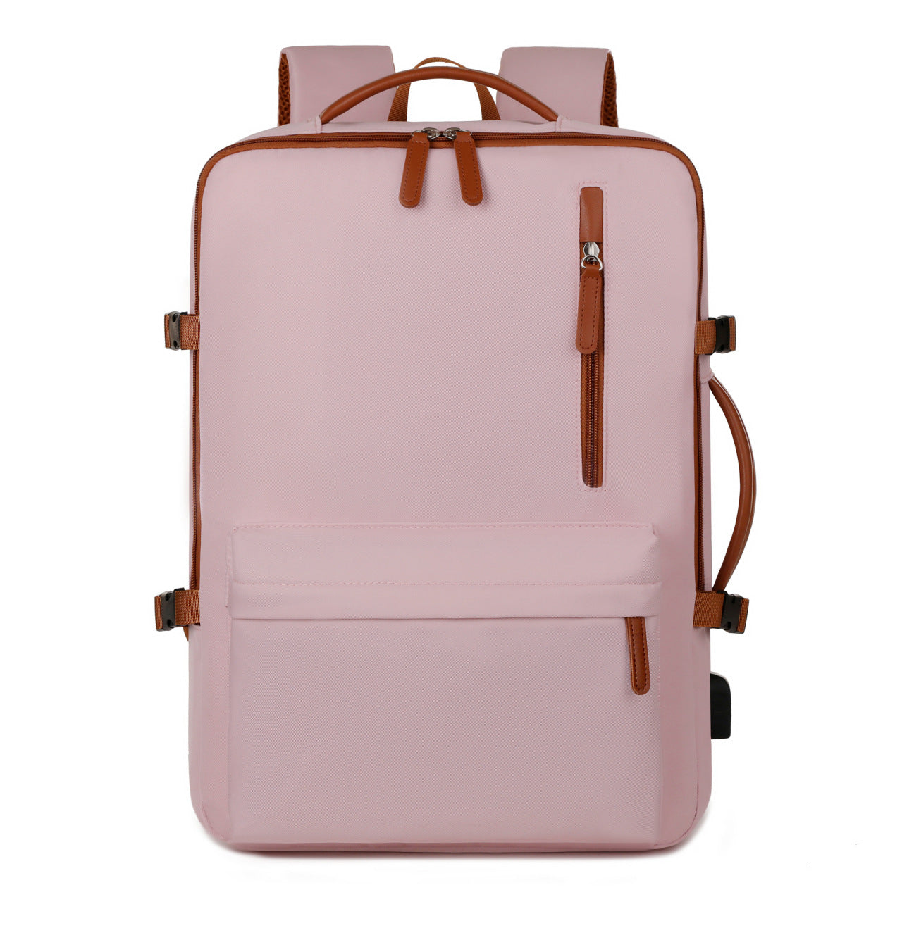 Sac portable de voyage d'affaires avec port de recharge USB double-épaule