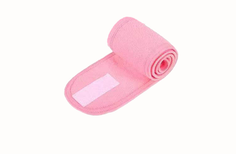 Bandeau de maquillage velcro imprimé épais