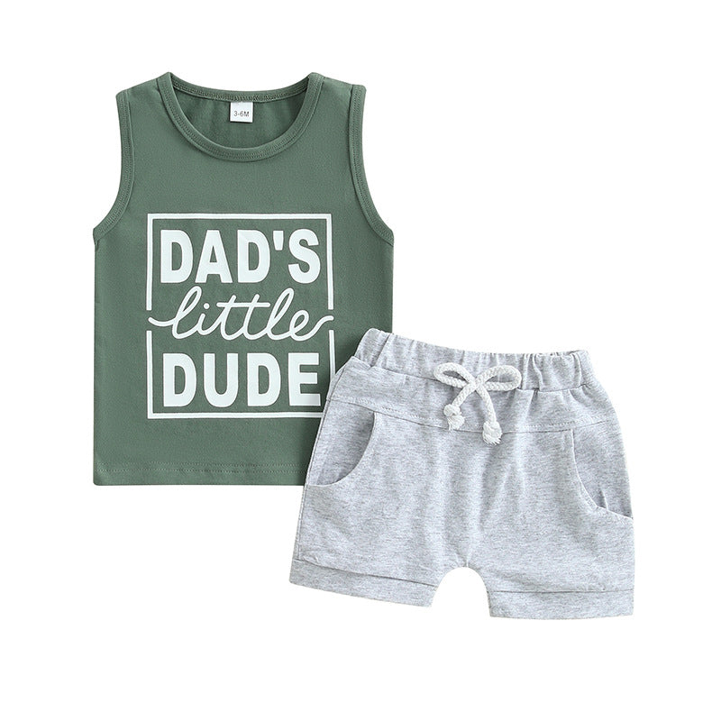 Vêtements d'été pour nourrissons et tout-petits garçons