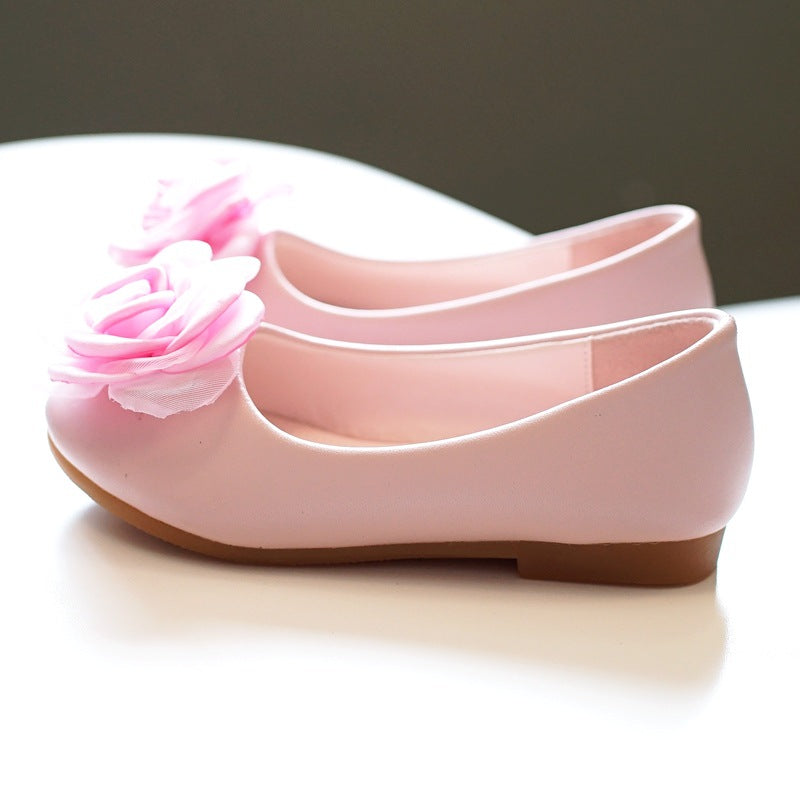 Chaussures en cuir PU style fille