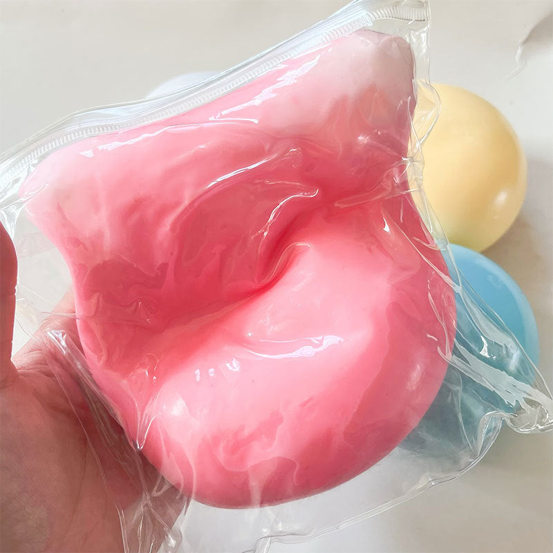Décompression Balle anti-stress surdimensionnée Moldable à retour lent