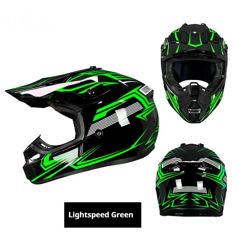 Moto de casque hors route Locomotive Mountain DOT Certified Riding Safety