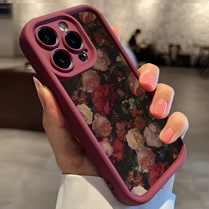 Plein écran Rose Bamboo Ladder soft Phone Case