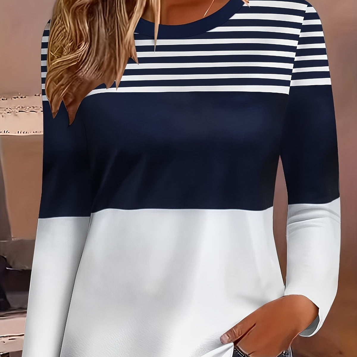 Femmes Slimming Plus-size Basting Shirt