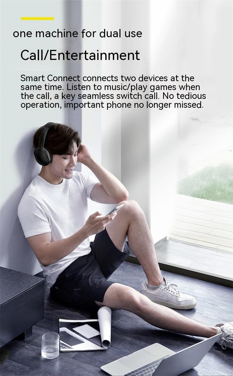 Casque de sport électronique sans fil Bluetooth Subwoofer Sports Gaming