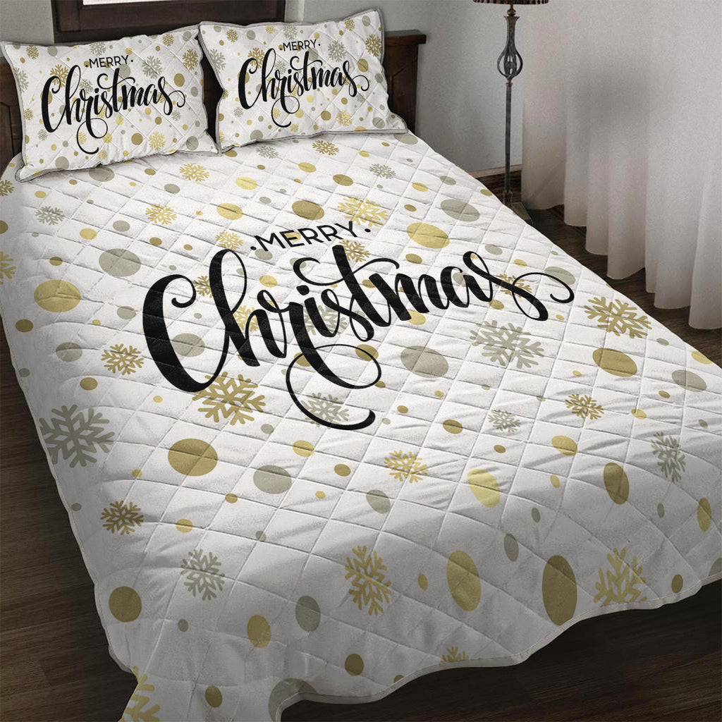 Christmas Bedding Set Patch Theme Microfiber Soft Lightweight Merry
