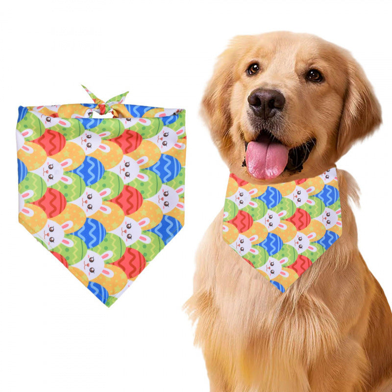 Bandeau triangulaire pour chats et chiens de Pâques