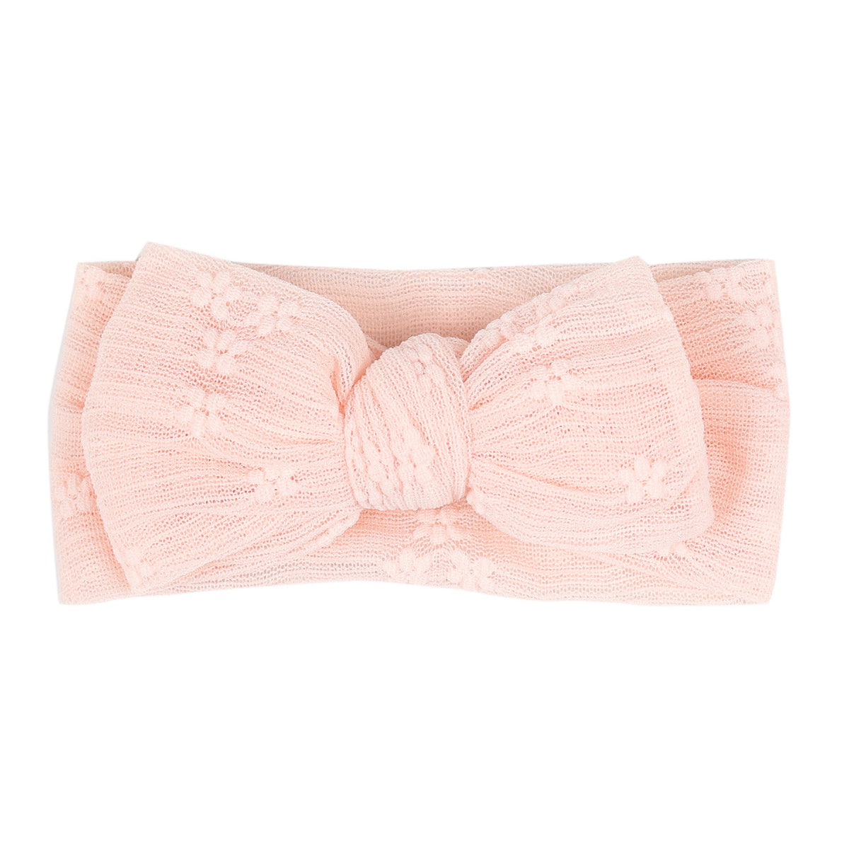 Bande de cheveux bébé Polyester double couche Bow