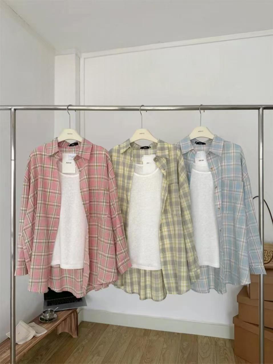 Veste de chemise à manches longues pour femmes