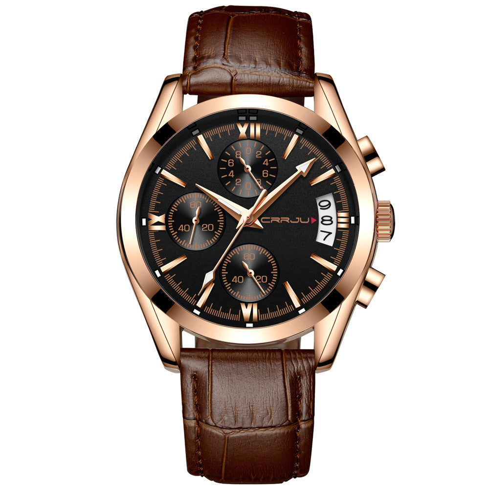 Ceinture de montre multifonctionnelle pour hommes Loisirs d'affaires