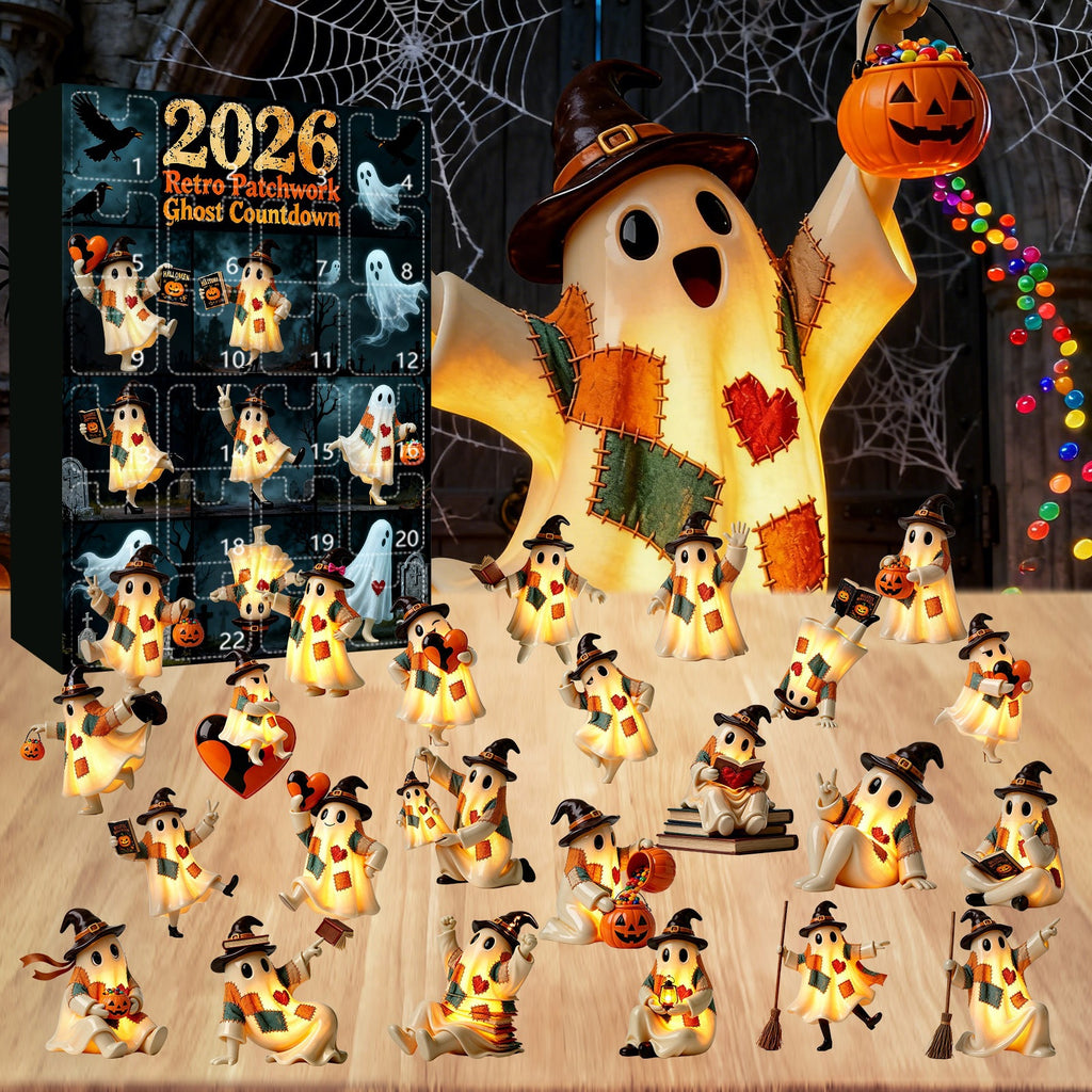 Pendentif Halloween Lighting Retro Patch Ghost