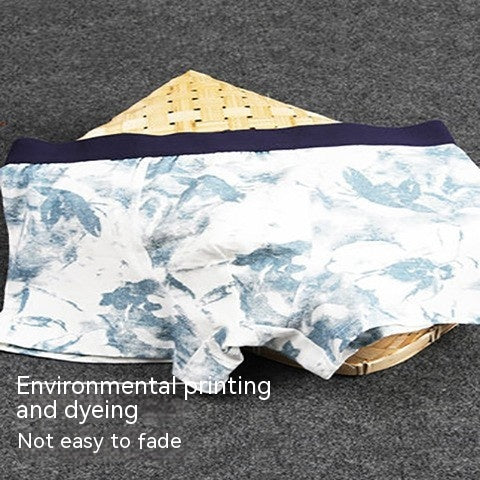 Sous-vêtements pour hommes Boxer Cotton d'été