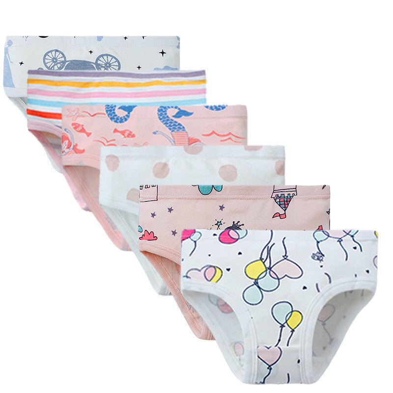 Sous-vêtements pour enfants Cotton Breathable Short Confortable Slips