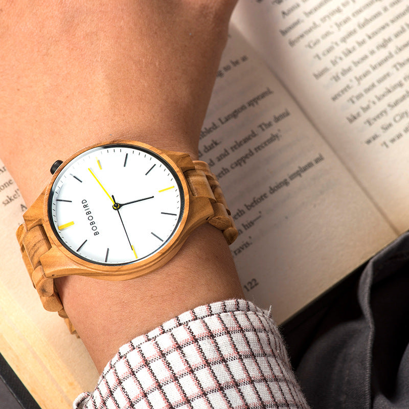 Montre en bois S27
