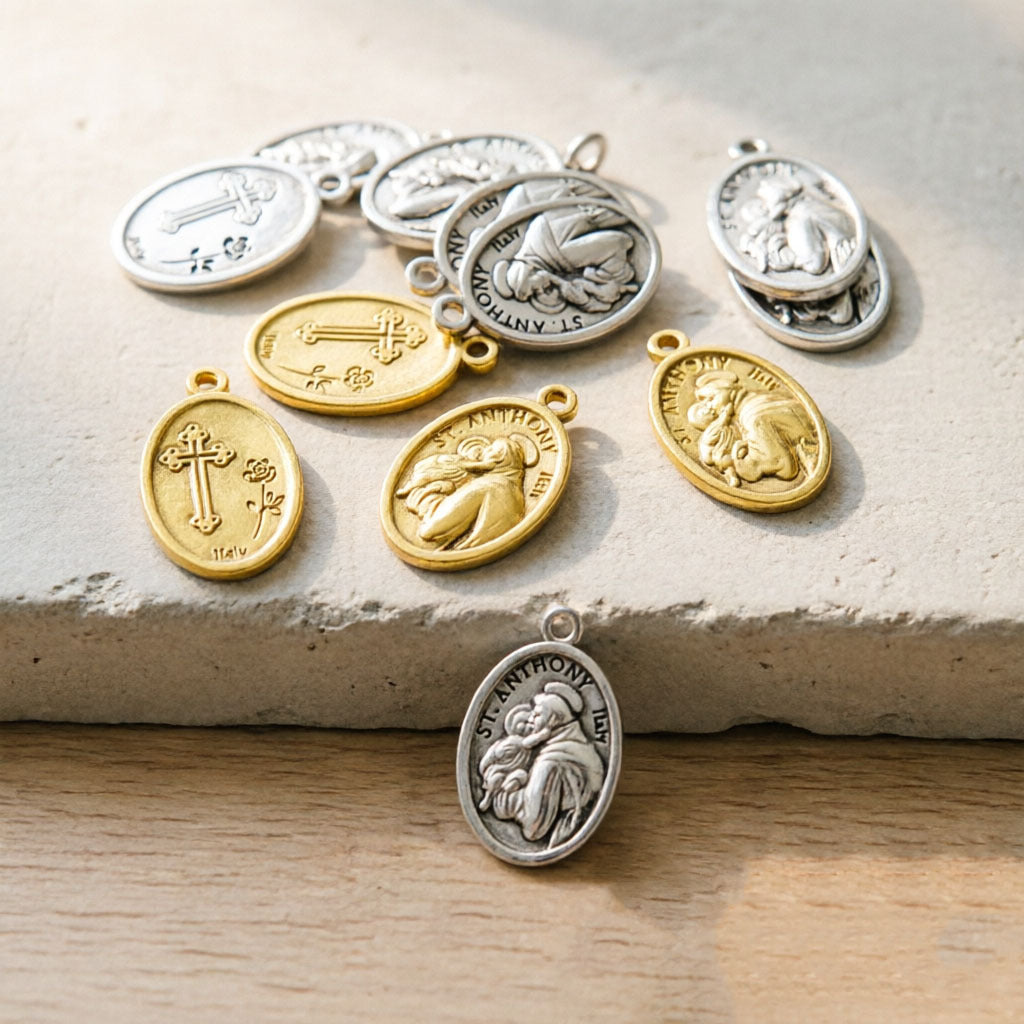 Accessoire Pendentif Rosary Vintage Personnalisé