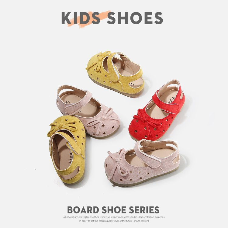 Été Bébé fille Hollow orteil fermé Mary Jane Chaussures