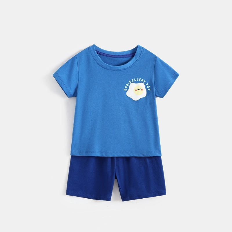 Ensemble de deux pièces pour les enfants d'été Et les enfants