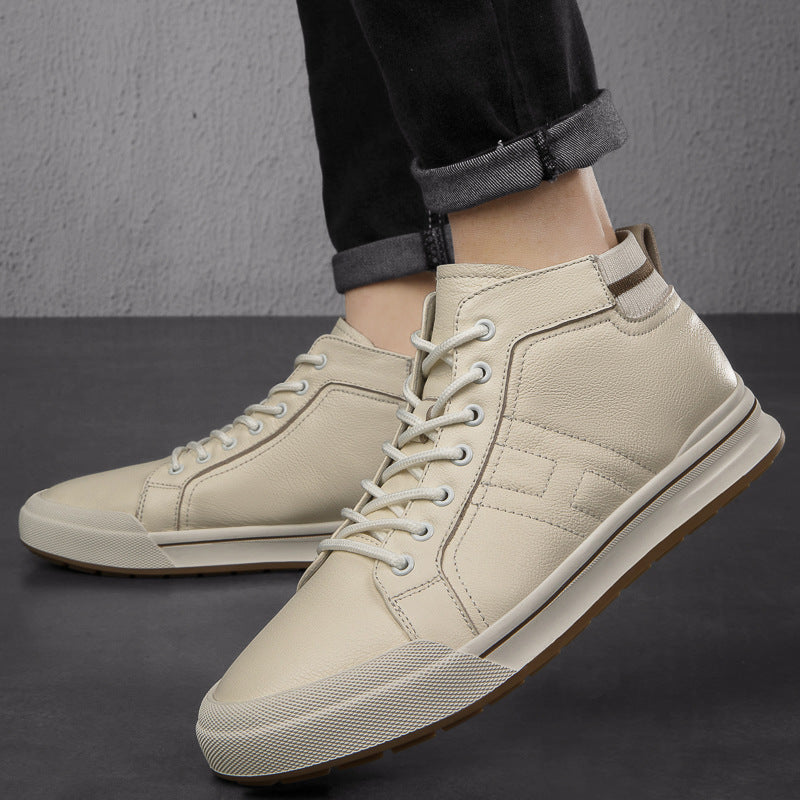Hommes Invisible Mid-top chaussures de plus en plus haute respirant avec une semelle douce à l'intérieur
