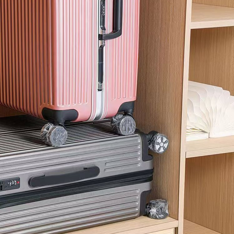 Couvertures de protection pour roues à valise jetable
