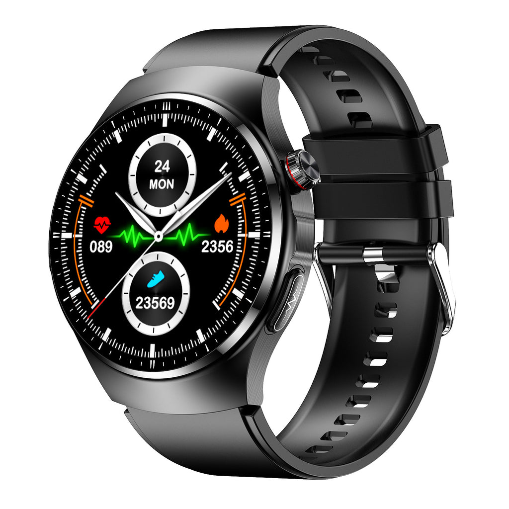 Smart Watch TK25 Bluetooth appelant le glucose sanguin Uric acide lipide de sang
