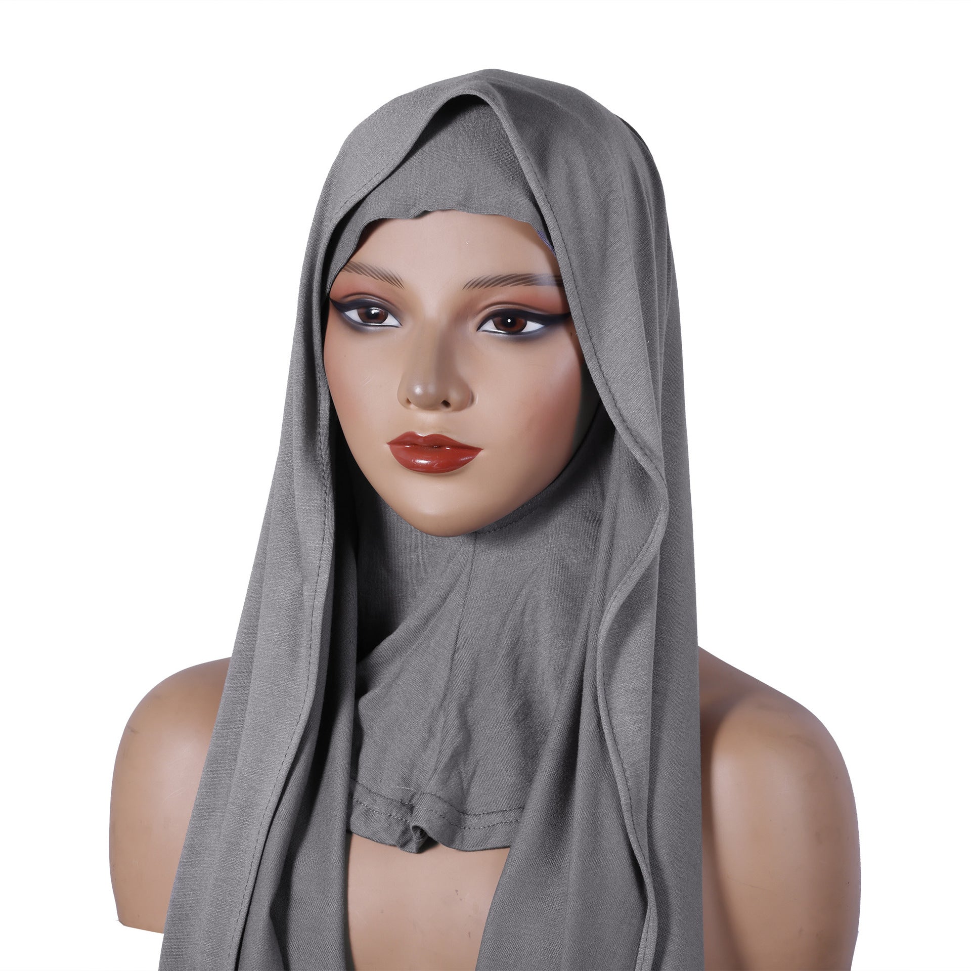 Modal multi-cou respirant multi-colore Warmer très élastique Base-couche à capuchon longue écharpe