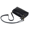 Les femmes petit sac de corps avec des compartiments multiples en cuir plein grain