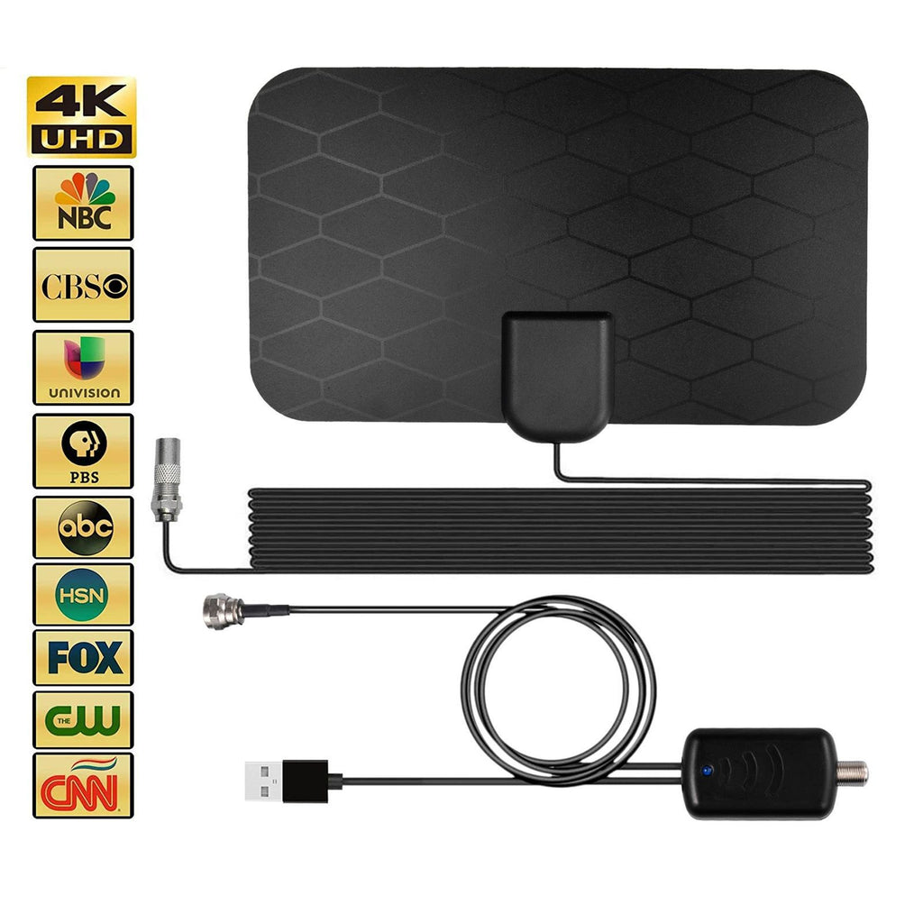 Récepteur de signal numérique HD 4K Free NBC TV Antenne