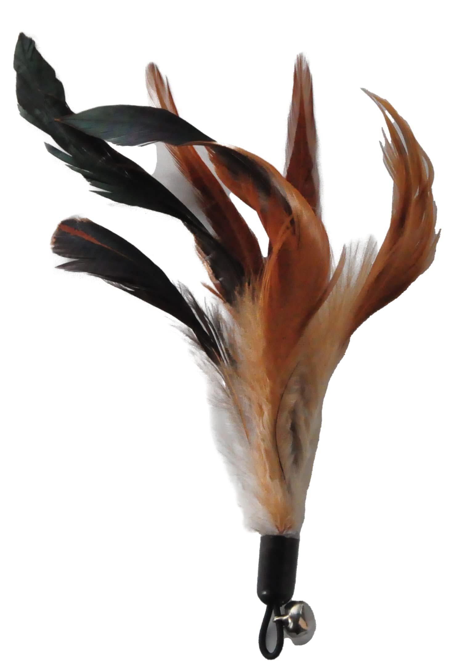Jouets de chat - Pas de jouets de plumes de chat à colorant chimique pour les chats d'intérieur - Inclure la baguette de chat et le Natu