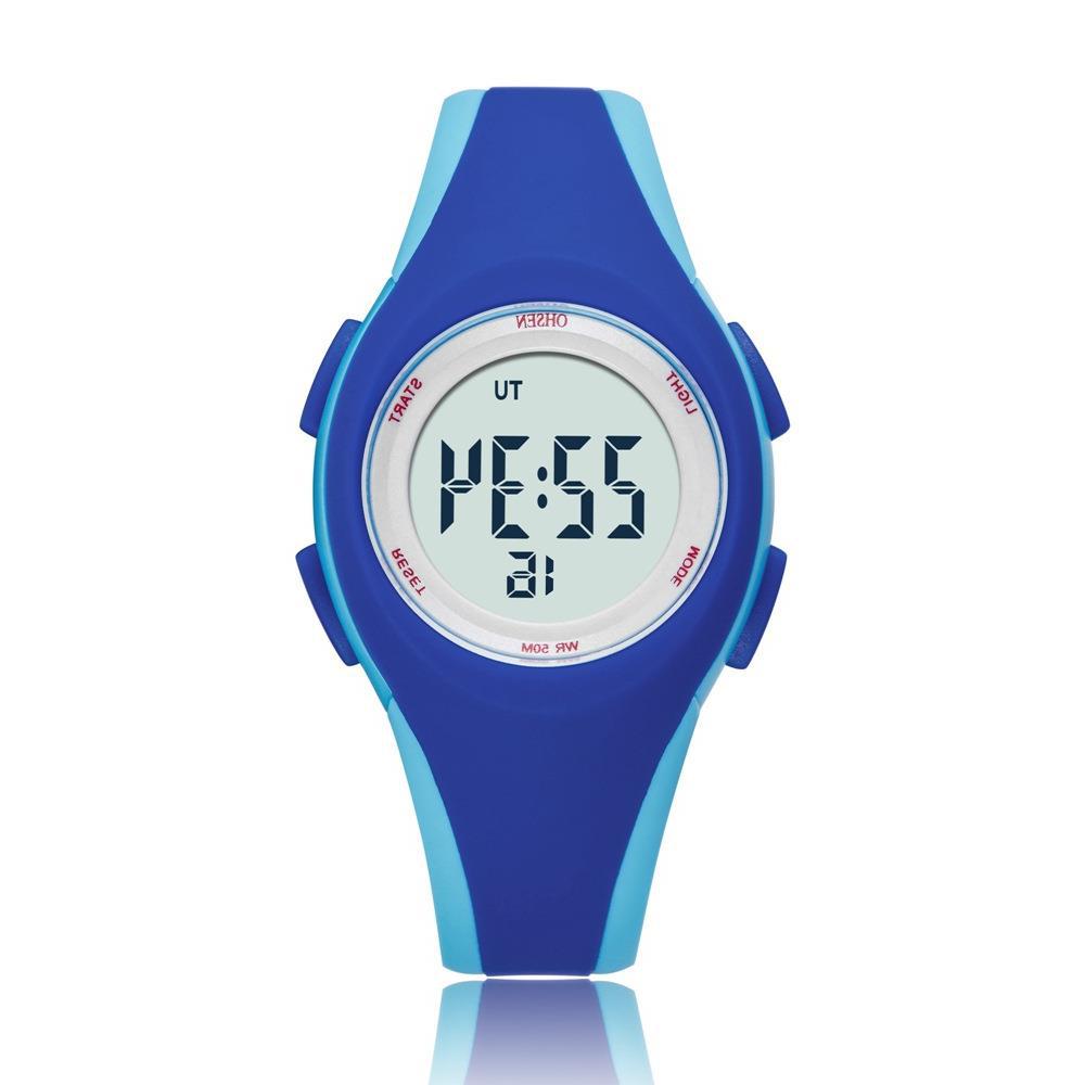 Montre électronique multifonctionnelle étanche pour enfants
