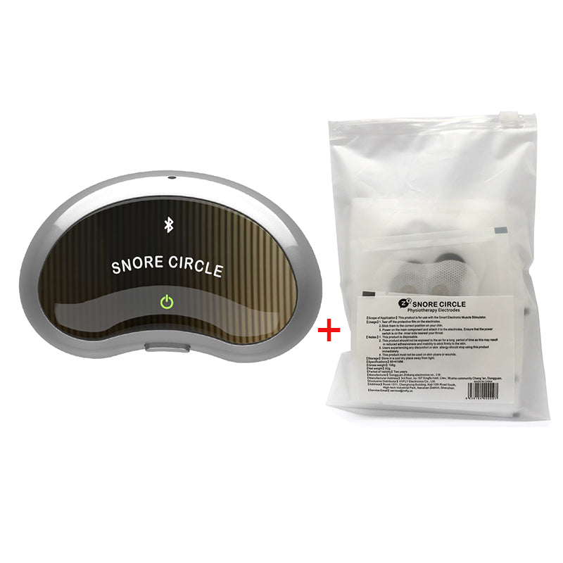 Dispositif anti-ronflement intelligent Stimulateur musculaire électronique plus avec des bandes conductrices de 20pcs