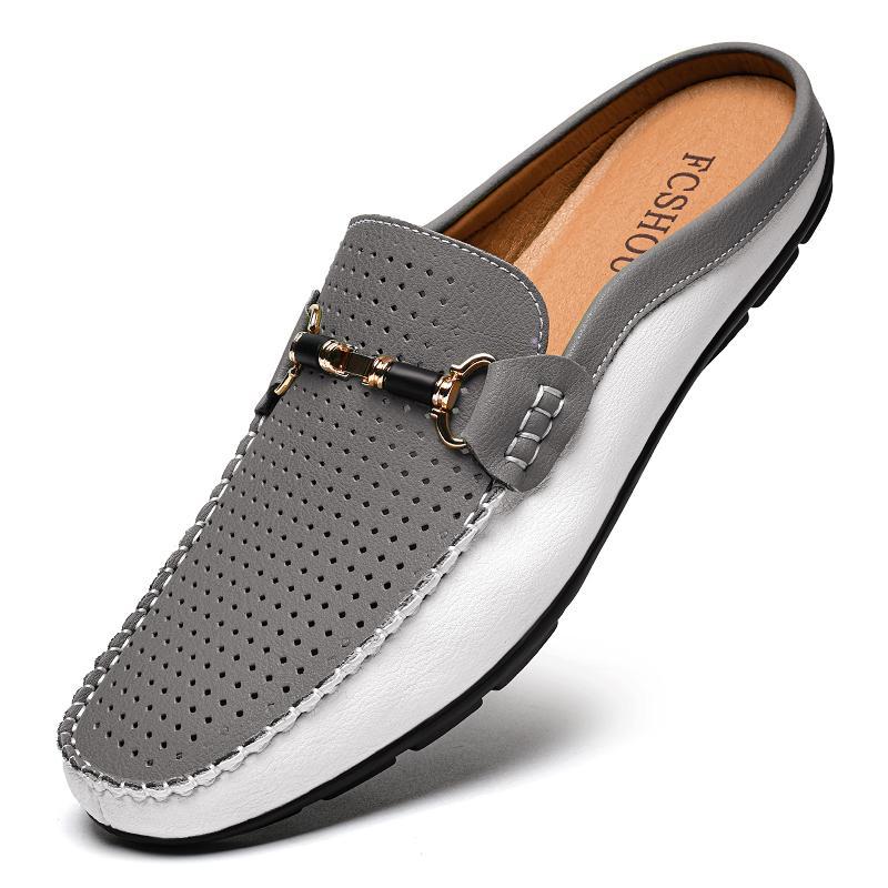 Chaussures en cuir de grande taille Hommes Chaussures respirantes