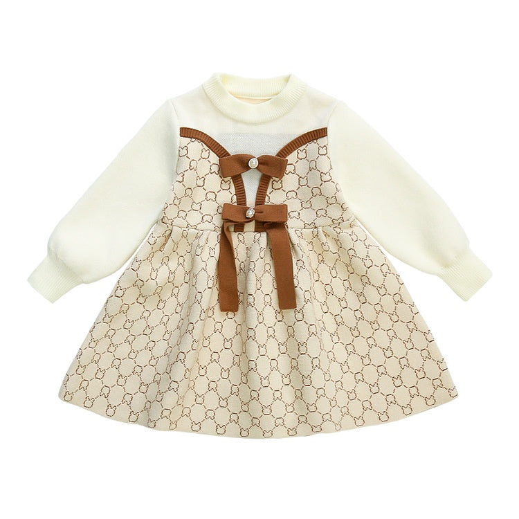 Robe standard élégante pour Sweet Little Girls