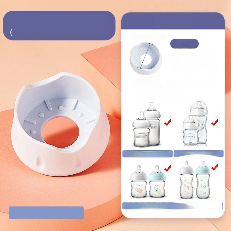 Bouteilles de bébé à large calibre Sippy Spout universelle avec poignée