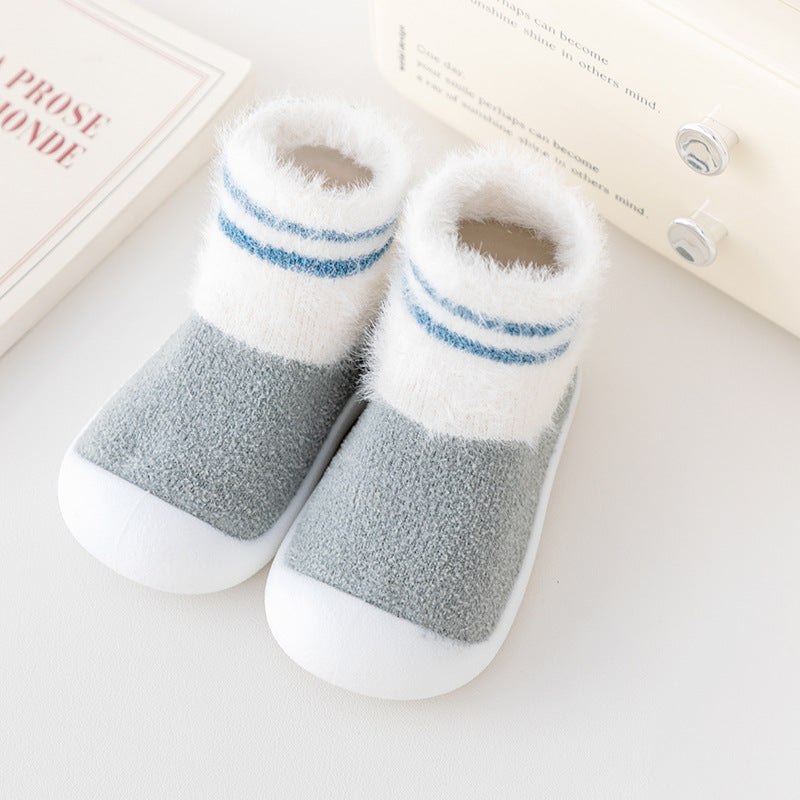 Chaussures pour tout-petit Chaussettes de chambre épaississant Soft Sole