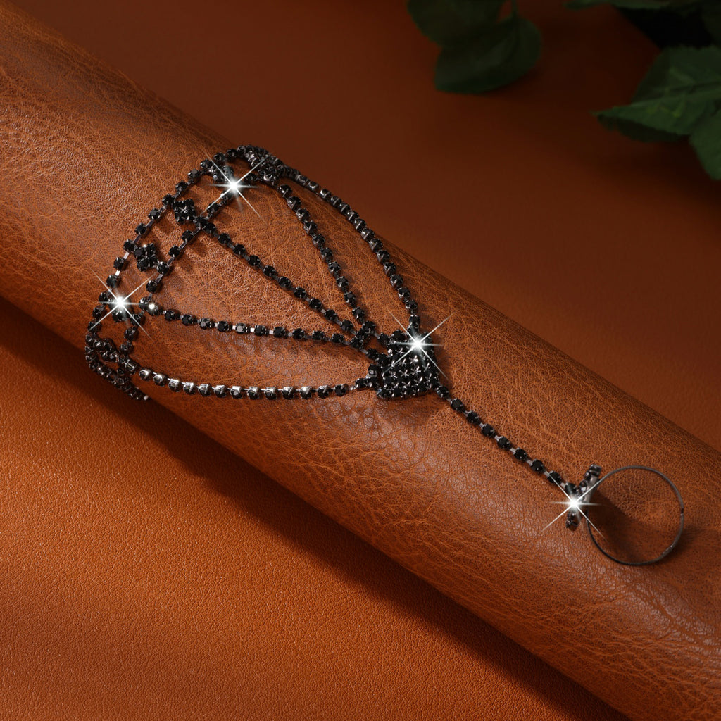 Bracelet de Tassel géométrique incrusté de diamants de style européen et américain