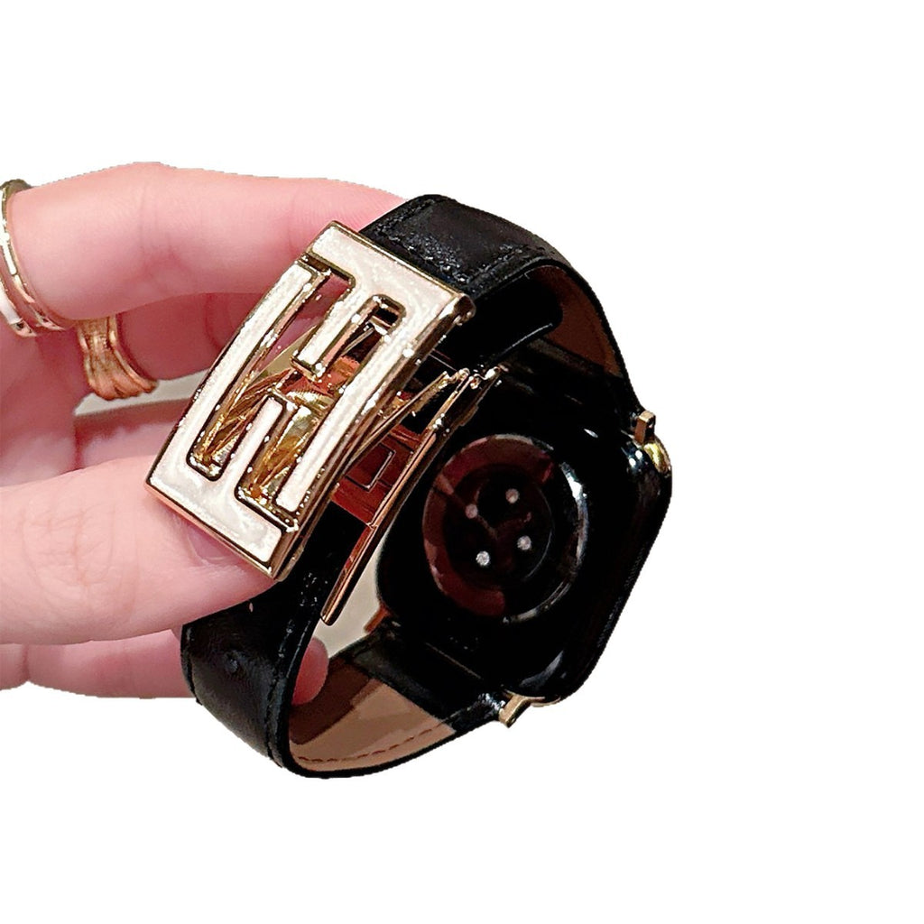 Fermoir magnétique double-F pour bracelets de montres