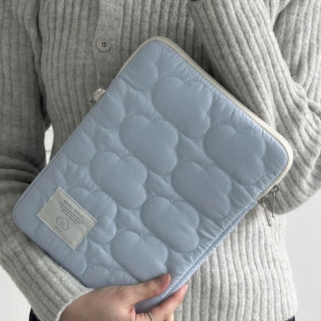 Carnet de notes Cute Cloud Broderie Ipad Tablet PC Sac