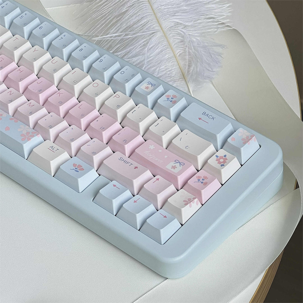 Clavier mécanique imprimé simple et mignon