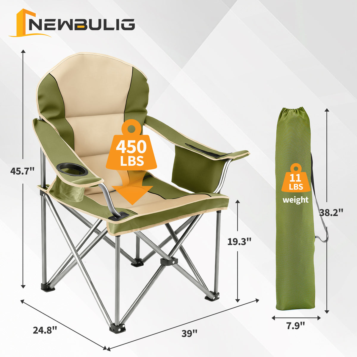 Oversized Camping Folding Chair