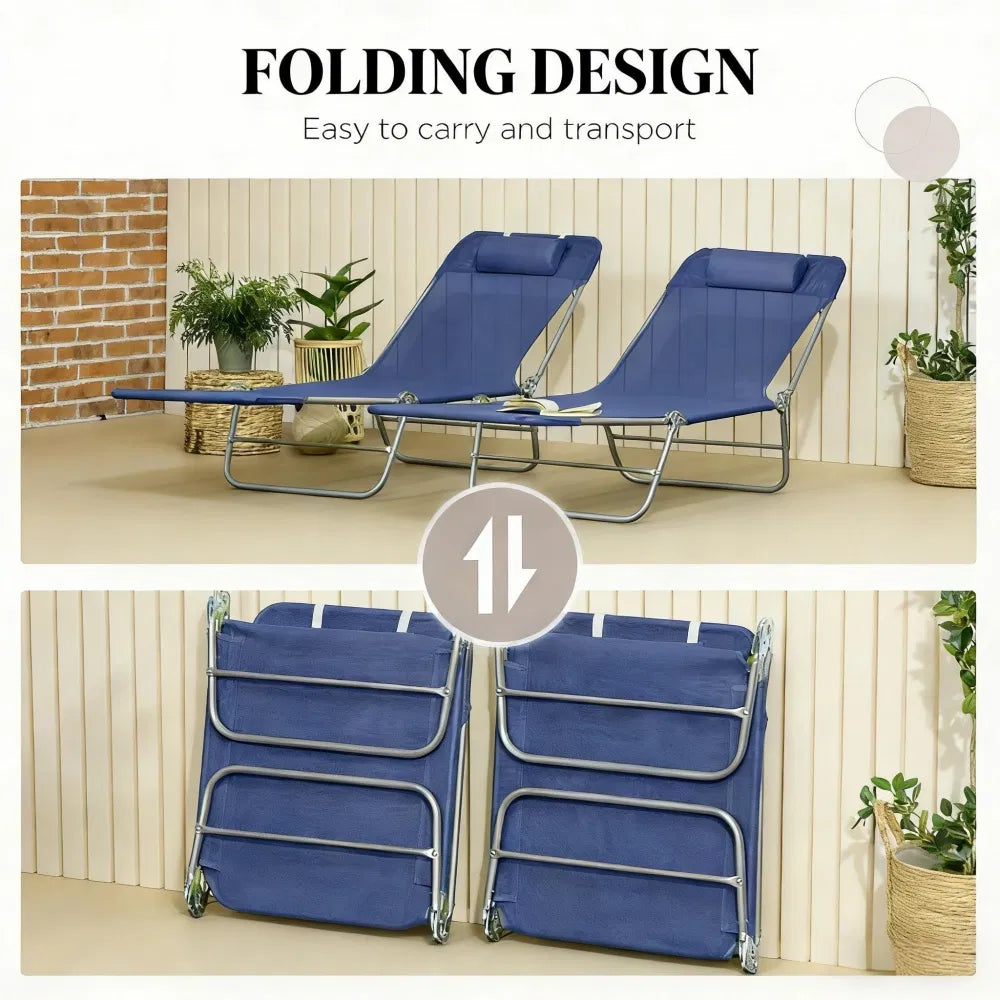 Chaises de salon pliantes