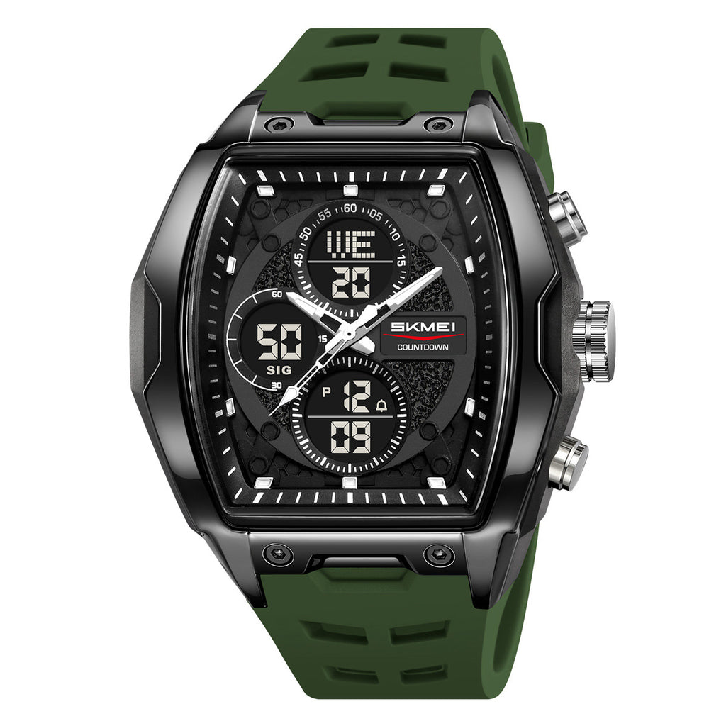 Shishi Mei Montre numérique multicolore de sport