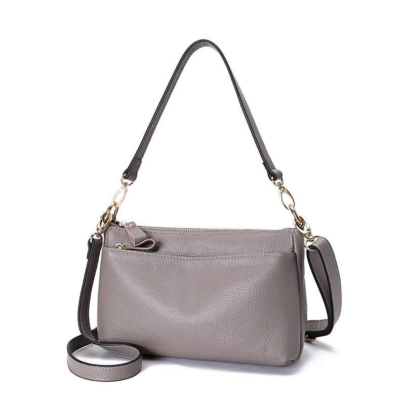 Sac de cow-hide à grains entiers pour femmes