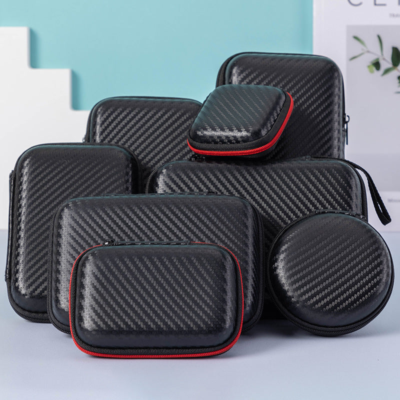 Sac de rangement de câble de données d'oreille portable chargeur