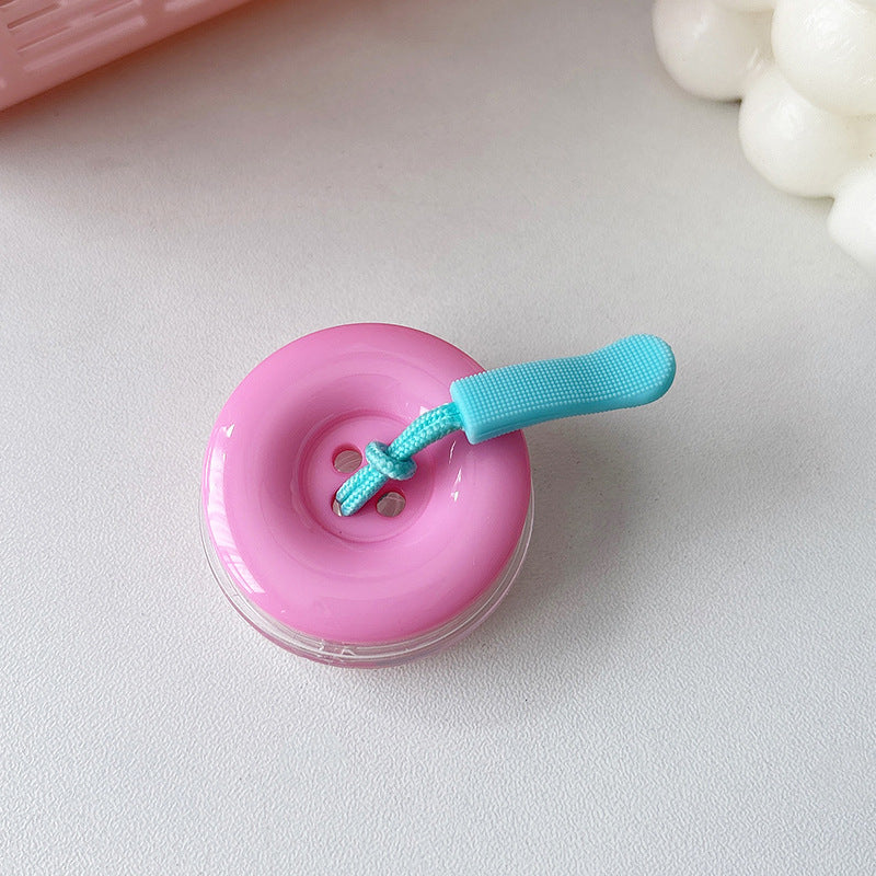 Support de coussin gonflable 3D bouton et portable